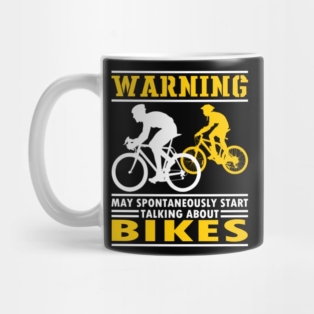 Funny Bicycle Quote, Bikes Biker Cyclist Gift Idea by AS Shirts